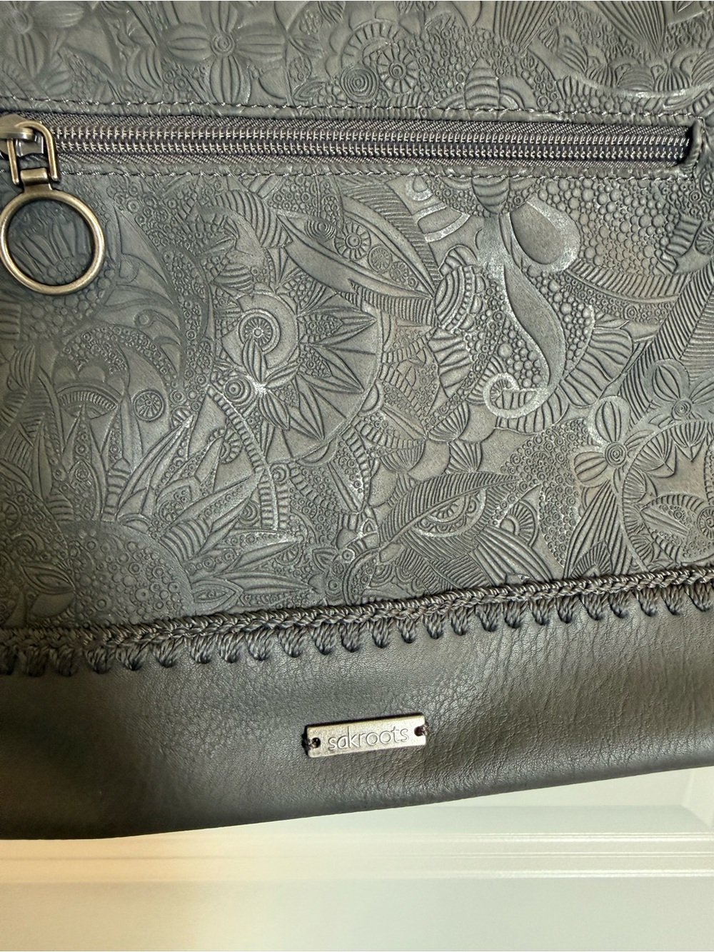 Sakroots Women's Arcadia Recycled Tote Grey - Picture 3 of 4